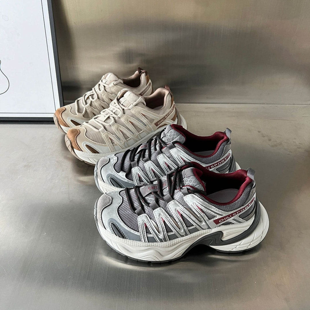 Damen Sportliche Lifestyle-Sneaker mit atmungsaktiven Mesh-Einsätzen und dämpfendem Fußbett EB