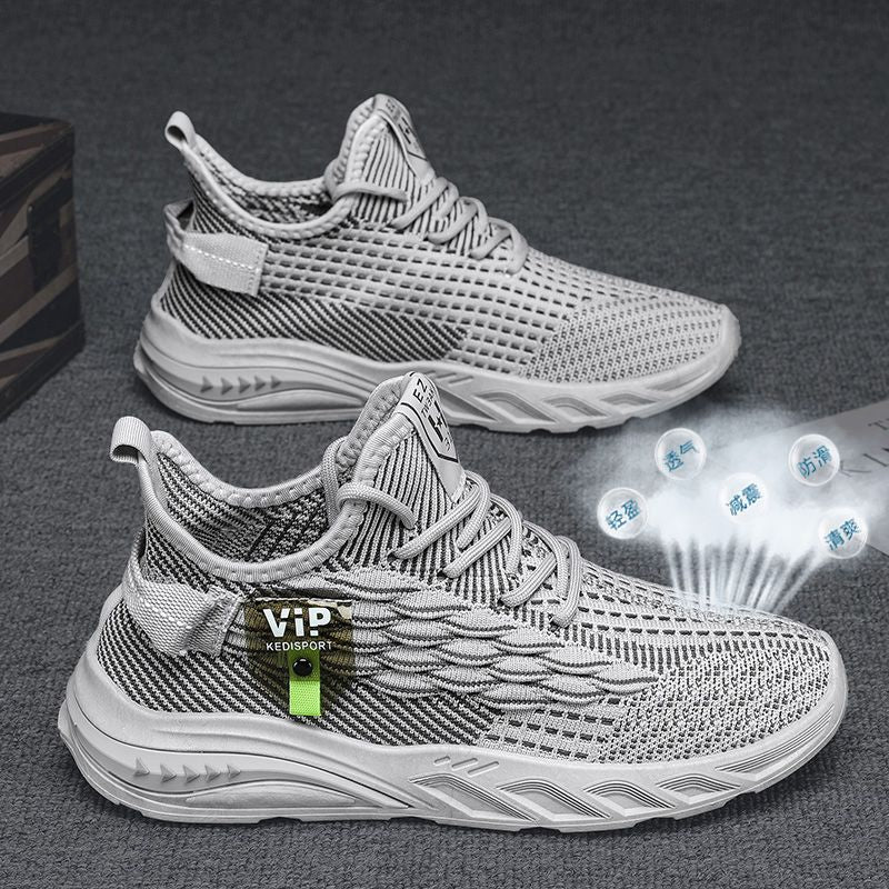Damen Sportliche Mesh-Laufschuhe mit atmungsaktiver Oberflächenstruktur EB