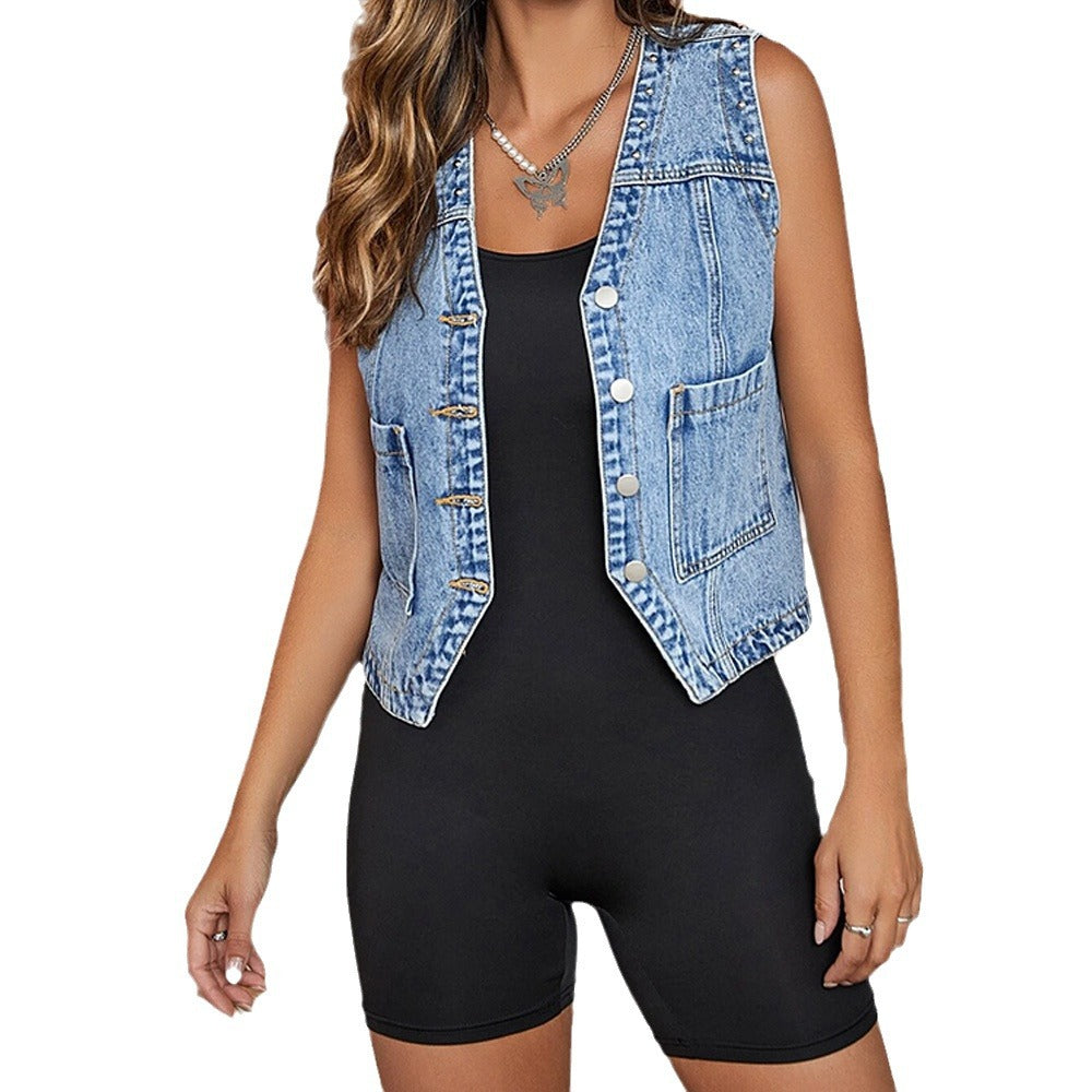 Damen Jeansweste EB