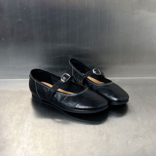 Damen elegante Slipper mit modischem Schnallenverschluss EB