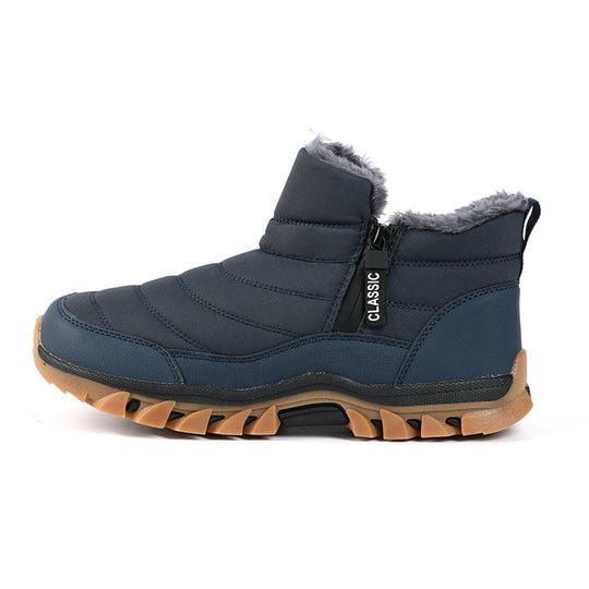 Damen Winterstiefel mit kuscheligem Futter und rutschfester Profilsohle EB