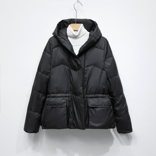 Damen Wintersteppjacke mit stylishen Taschen und Kapuze EB