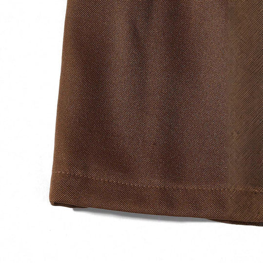 Damen Bleistiftshorts mit Gürtel und eleganten Falten EB