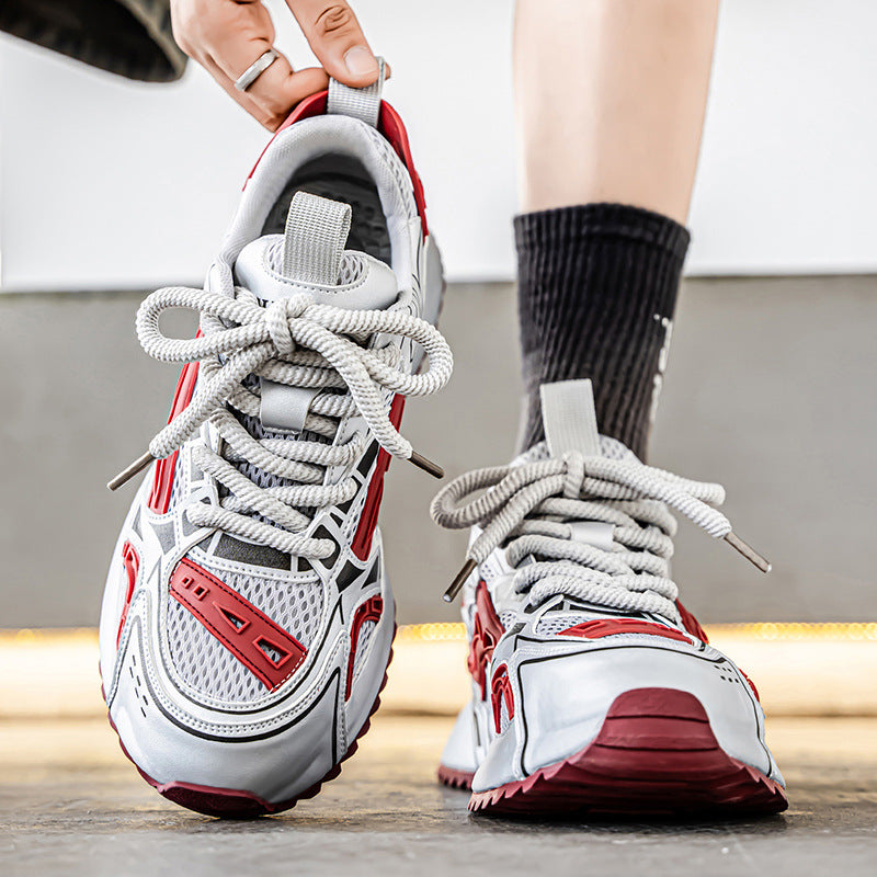 Damen Sportliche Sneakers mit atmungsaktiver Mesh-Oberfläche und federleichter Sohle EB