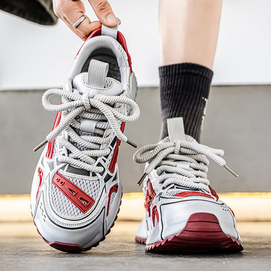 Damen Sportliche Sneakers mit atmungsaktiver Mesh-Oberfläche und federleichter Sohle EB