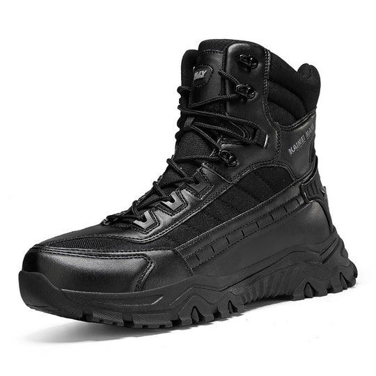 Damen Militärische Funktionsstiefel mit rutschfester Sohle und hohem Schaft EB