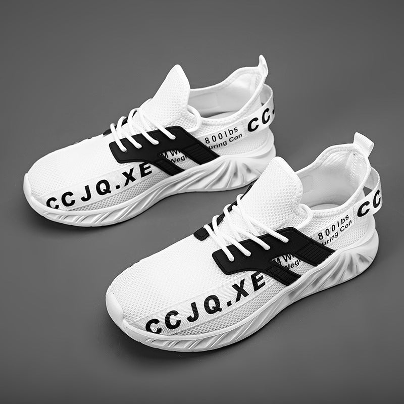 Damen Sportliche Netz-Sneaker mit rutschfester Sohle und atmungsaktivem Obermaterial EB