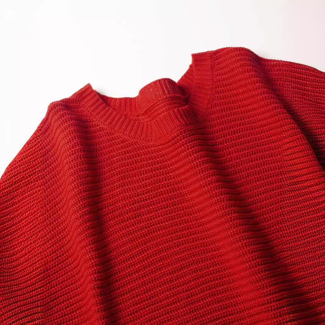 Damen Grobstrickpullover mit lässigem Schnitt und strukturierter Maschenoptik EB