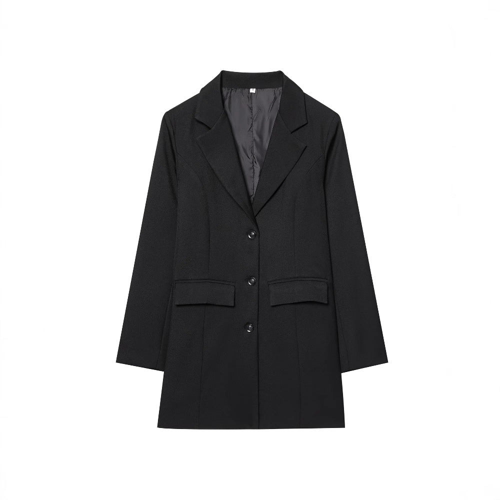 Damen eleganter Blazer mit tailliertem Schnitt EB