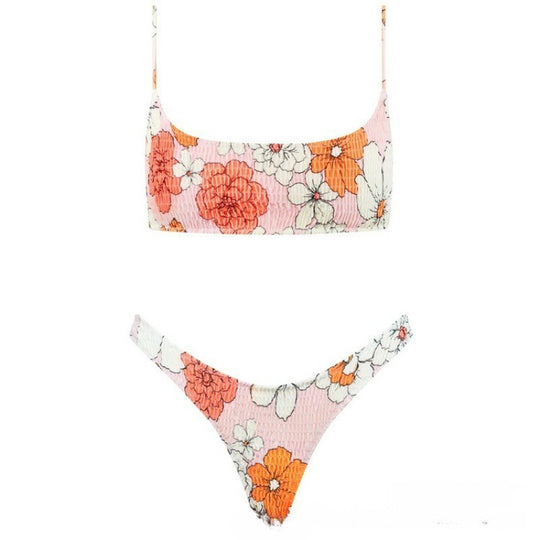 Damen Floral-Bikini-Set EB