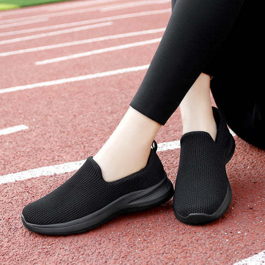 Herren Atmungsaktive Slip-On Freizeitschuhe mit rutschfester Sohle EB