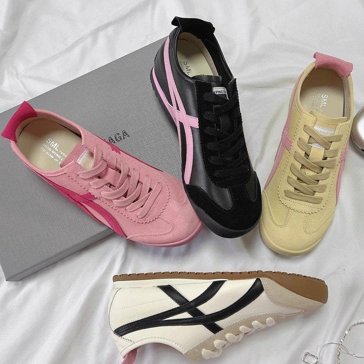 Damen Sneakers im sportlichen Design mit atmungsaktiver Sohle EB