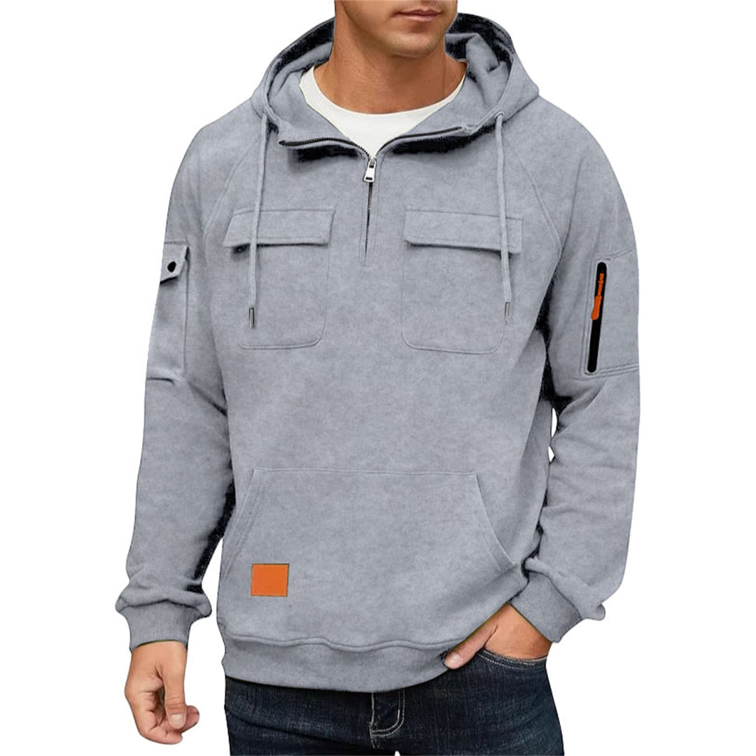 Herren Alltags-Hoodie mit praktischen Taschen EB