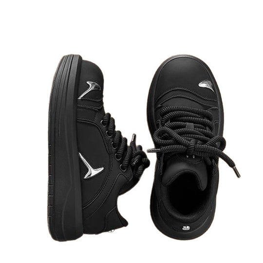 Damen sportliche Sneakers mit dämpfender Laufsohle und modernem Design EB