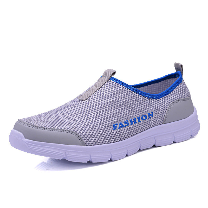 Damen Atmungsaktive Slip-On Sport Sneakers mit rutschfester Sohle EB