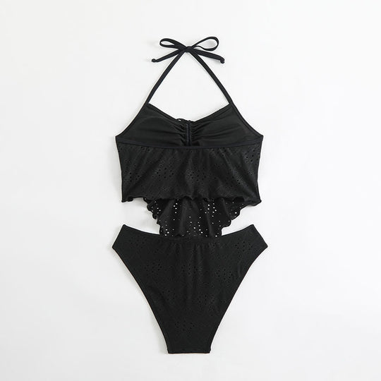 Damen Tankini mit elegantem Rüschendesign und modischen Details EB