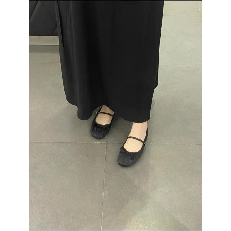 Damen Ballerinas mit verstellbarem Riemendesign und modischem Akzent EB