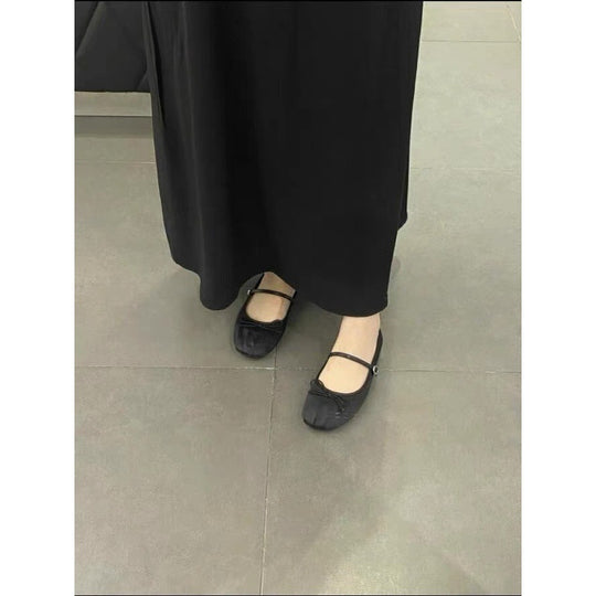 Damen Ballerinas mit verstellbarem Riemendesign und modischem Akzent EB