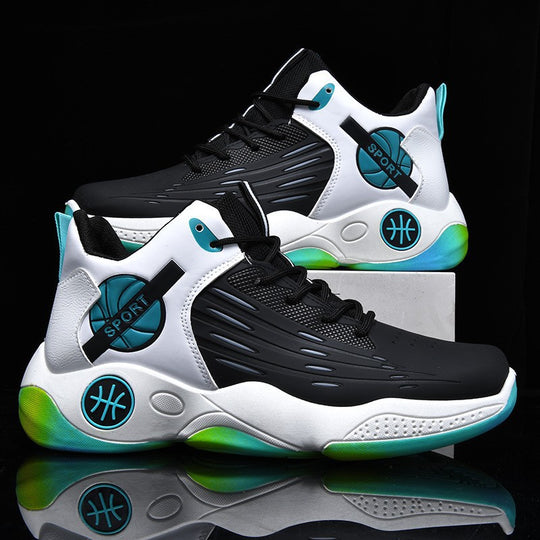 Damen Sportliche Basketball-Schuhe mit atmungsaktiver Mesh-Oberfläche EB