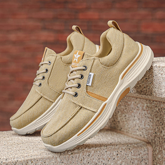 Damen Sportliche Sneakers mit gepolstertem Obermaterial und rutschfester Sohle EB