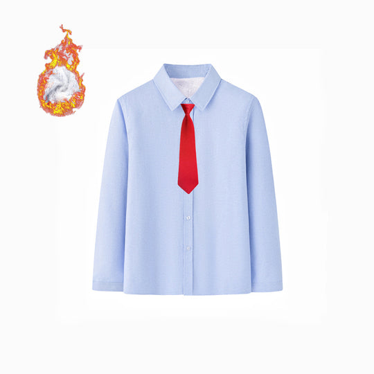 Damen Elegantes Langarmhemd mit weicher Innenseite EB