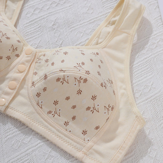 Damen Bequemer und stilvoller BH mit floralem Design EB