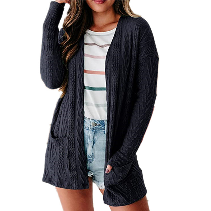 Damen Strickjacke im lässigen Design EB