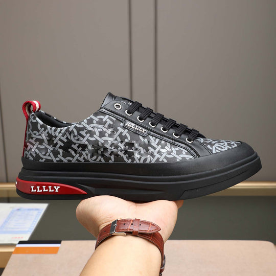 Damen Modische Sneakers mit stilvollen Grafikdetails EB