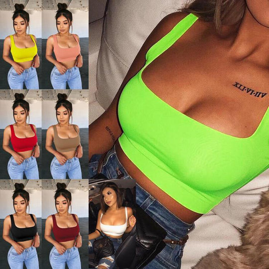 Damen Crop Top mit anschmiegsamem Schnitt EB
