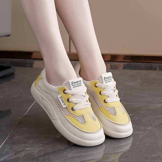 Damen Atmungsaktive Freizeitsneaker mit rutschfester Sohle und komfortablem Dämpfungssystem EB