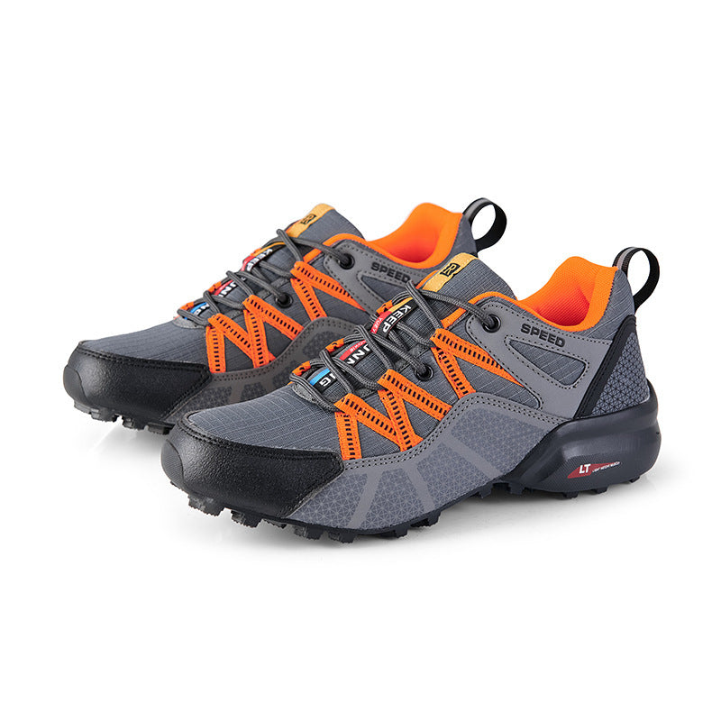 Damen Hochwertige Trail-Laufschuhe mit rutschfester Sohle und atmungsaktiven Einsätzen EB