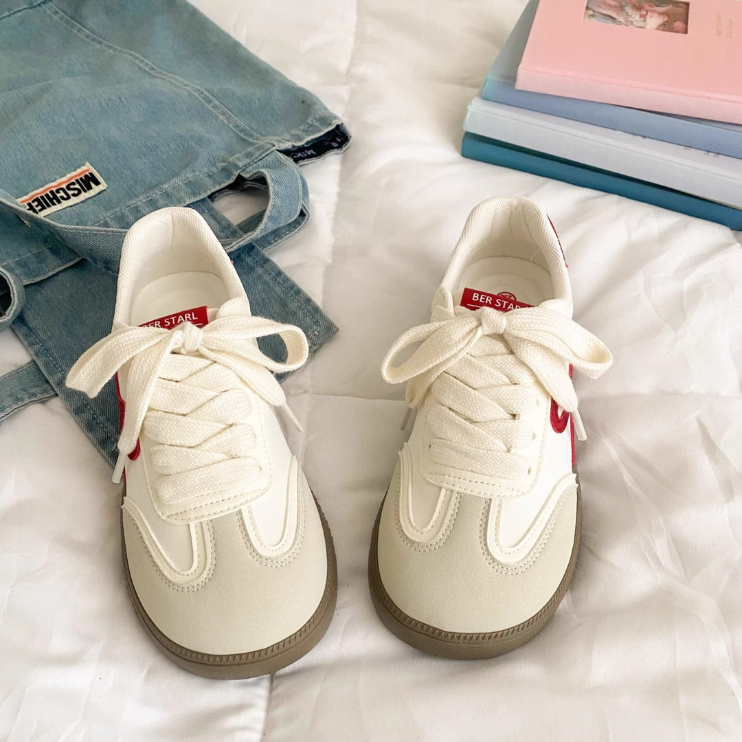 Damen Sneakers im lässigen Retro-Design mit sportlicher Sohle EB