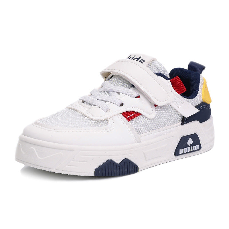 Damen atmungsaktive Klett-Sneaker mit modischem Design und dämpfender Sohle EB