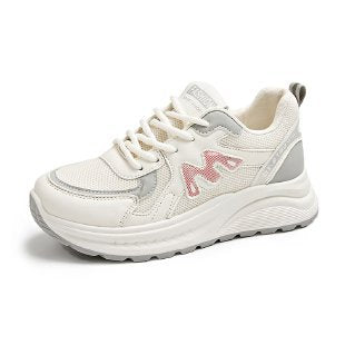 Damen Sneakers mit gepolsterter Sohle und atmungsaktivem Obermaterial EB