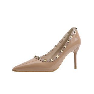 Damen elegante Stiletto-Pumps mit Glitzerverzierungen EB