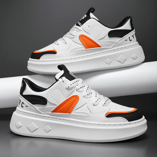 Damen Sneakers mit moderner Plateau-Sohle und sportlichem Design EB