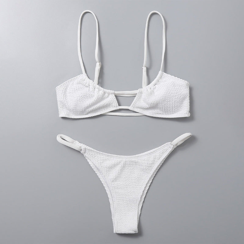 Damen Sportliches Bikini-Set mit raffiniertem Schnitt EB