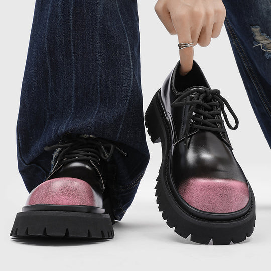 Damen Stabile und modische Schnürschuhe mit robustem Profil EB