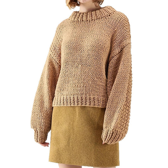 Damen Grobstrickpullover EB