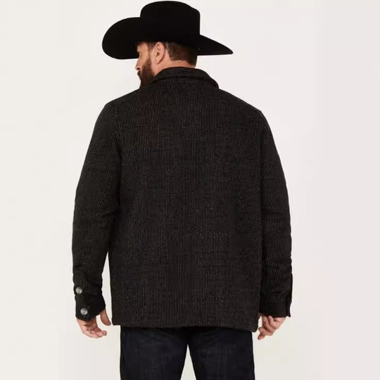 Herren komfortable und strapazierfähige Baumwolljacke mit praktischen Taschen EB