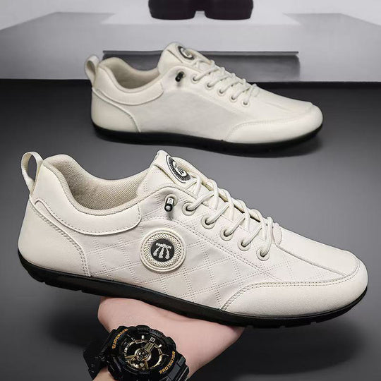 Damen Sportliche Freizeitschuhe aus hochwertigem Leder mit rutschfester Sohle EB