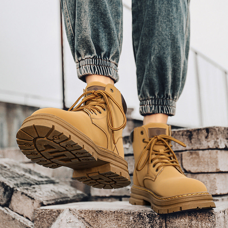 Damen Winterstiefel mit robustem Design und rutschfester Profilsohle EB