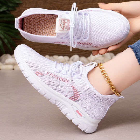 Damen Sportlich Elegante Sneakers EB