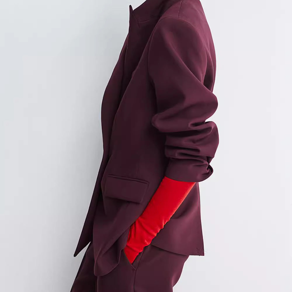 Damen Oversized Blazer mit doppelter Knopfleiste und modernem Schnitt EB
