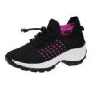 Damen leichte und atmungsaktive Sportschuhe mit elastischem Schnürsystem EB