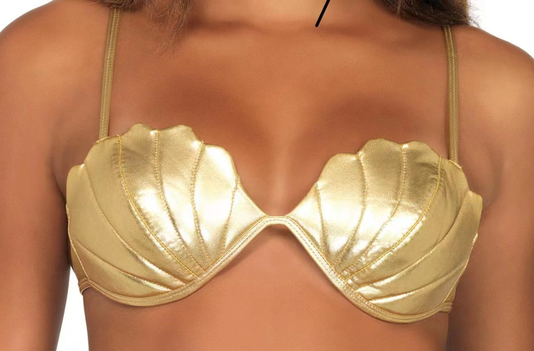 Damen Bikini Oberteil mit Muscheldesign EB
