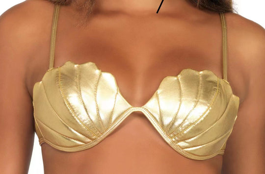 Damen Bikini Oberteil mit Muscheldesign EB