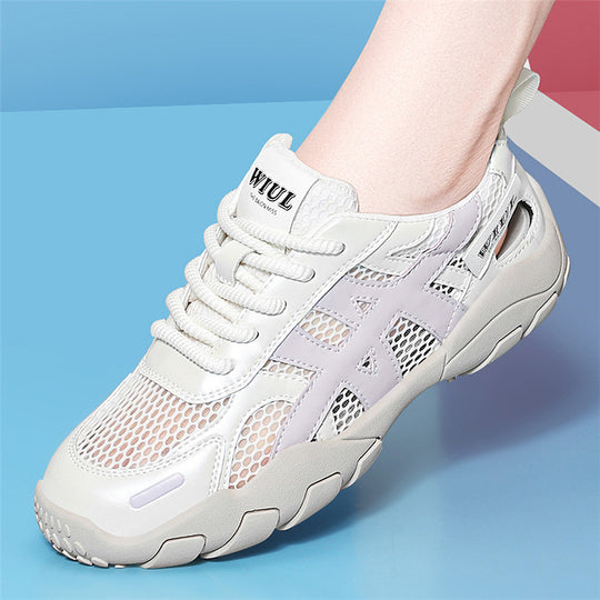 Damen Atmungsaktive Fitness-Sneaker mit flexibler Sohle EB
