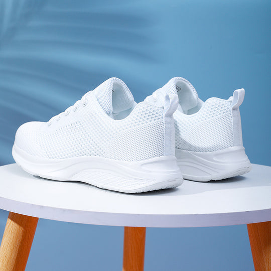 Damen Leichte Laufschuhe mit atmungsaktivem Mesh-Obermaterial und flexibler Sohle EB