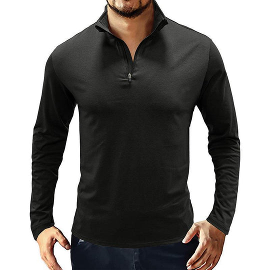 Herren Stehkragen Pullover EB